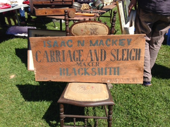 BlackSmithSignFleaMarket